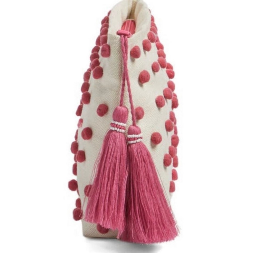 Shiraleah Cicago Ava Pompom Pouchette - Picture 2 of 7
